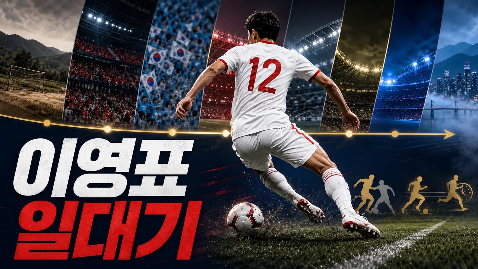 홍천과 안양, 대한민국 대표팀, PSV, 토트넘, 도르트문트, 알힐랄, 밴쿠버로 이어지는 이영표 일대기 대표 이미지